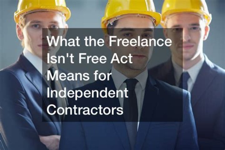 Are freelance writers independent contractors?