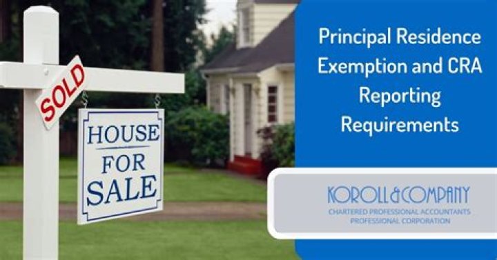 Can a trust use principal residence exemption?