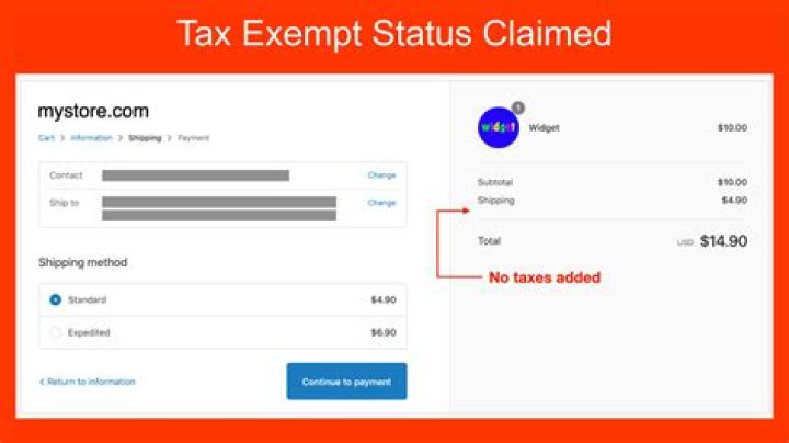 Can an individual claim tax exempt status?
