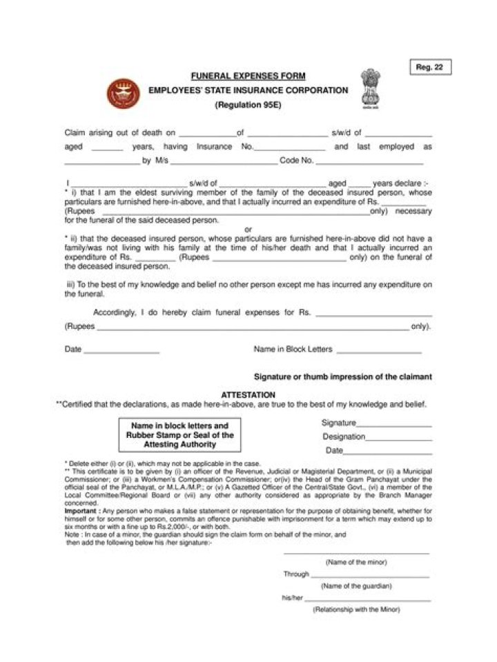 Can I claim funeral expenses for my mother?
