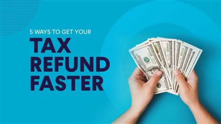 Can tax refunds be deposited online?