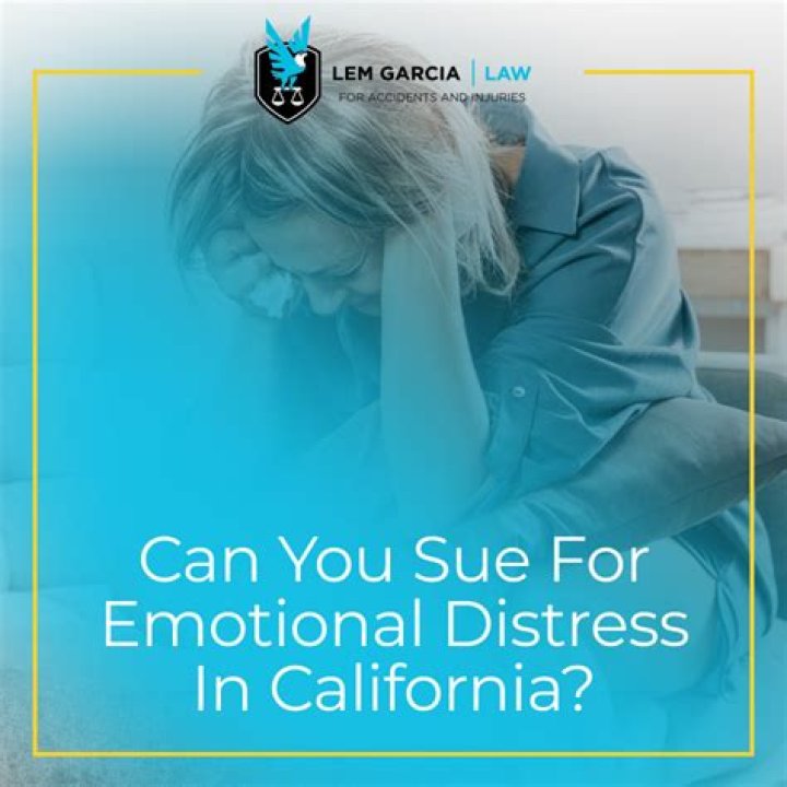 Can you really sue for emotional distress?