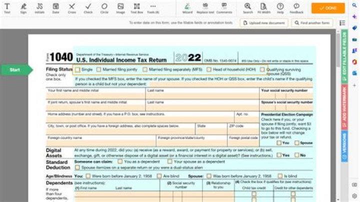 Do I staple my 1040 forms together?