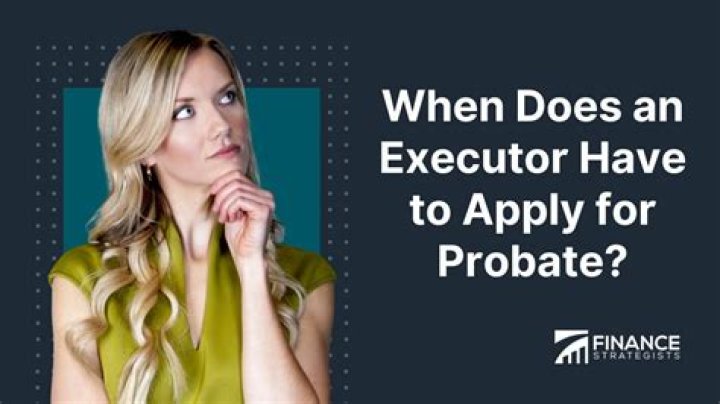 Does each executor have to apply for probate?