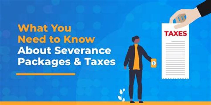 How are lump sum severance packages taxed?