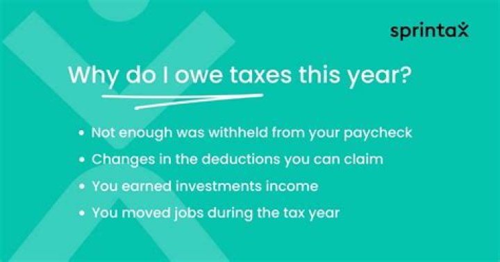 How do I know if I owe taxes from previous years?