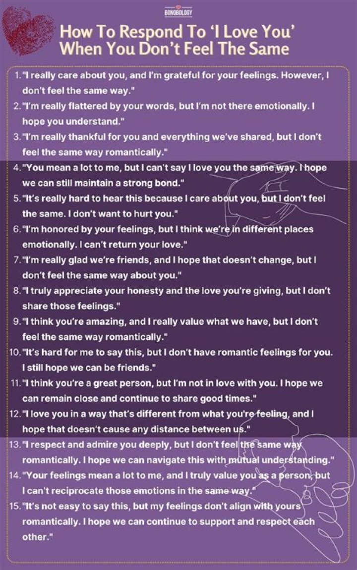How do you respond to an upset husband?