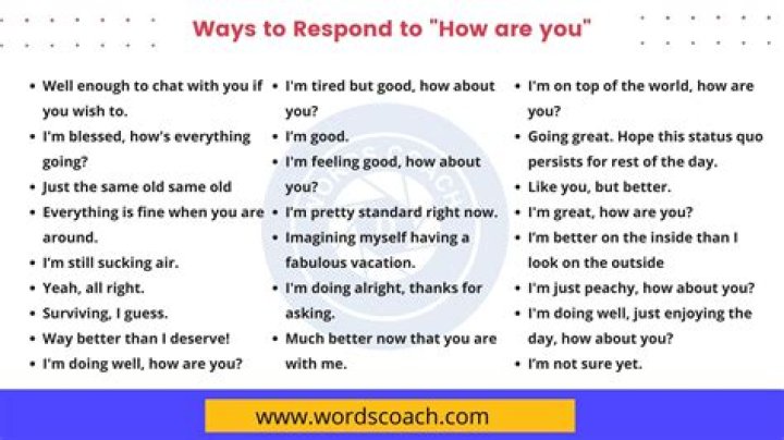 How do you respond to disagree?