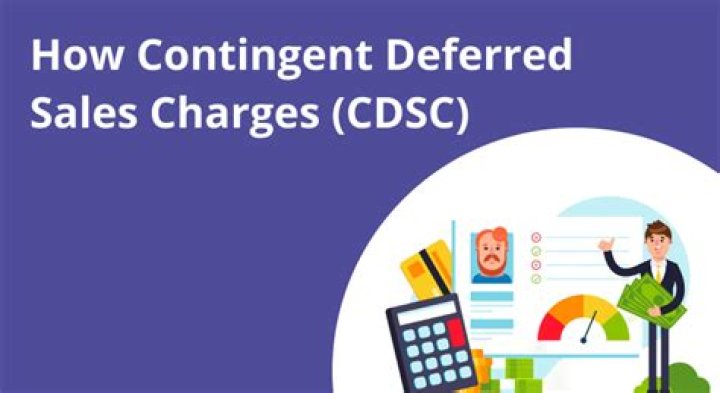 How does a deferred sales charge work?