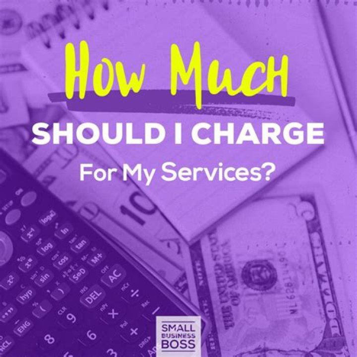 How much should I charge for service fee?