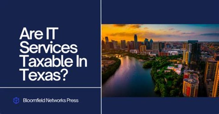 Is graphic design services taxable in Texas?