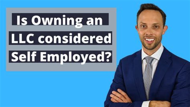 Is truck Driver considered self-employed?