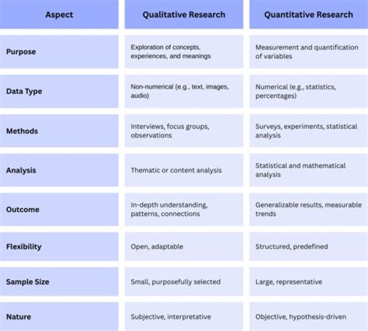What are the 3 qualitative research methods?