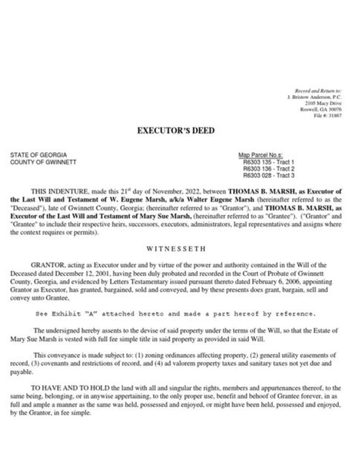 What does an executor of a will do in Colorado?
