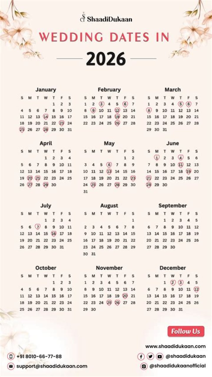 What month is marriage month?