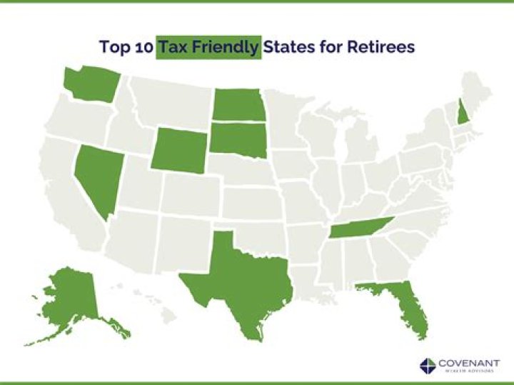 What states are retirement tax friendly?