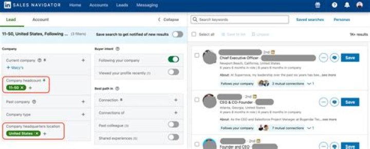 Where do sales people get leads?